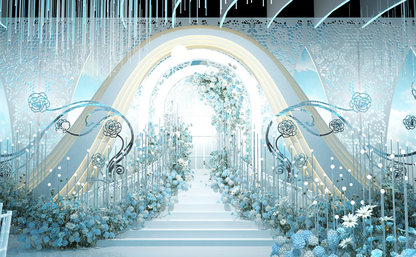 石林釡香烙馍村水晶厅效果展示